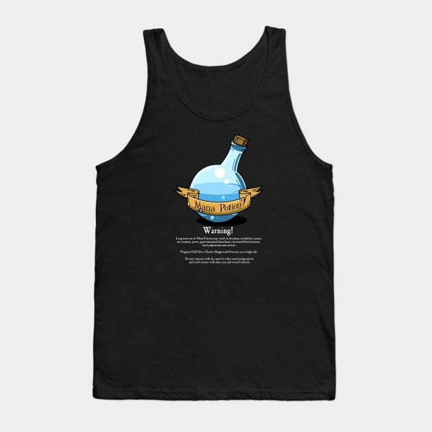 Mana Potion Tank Top by SimonBreeze